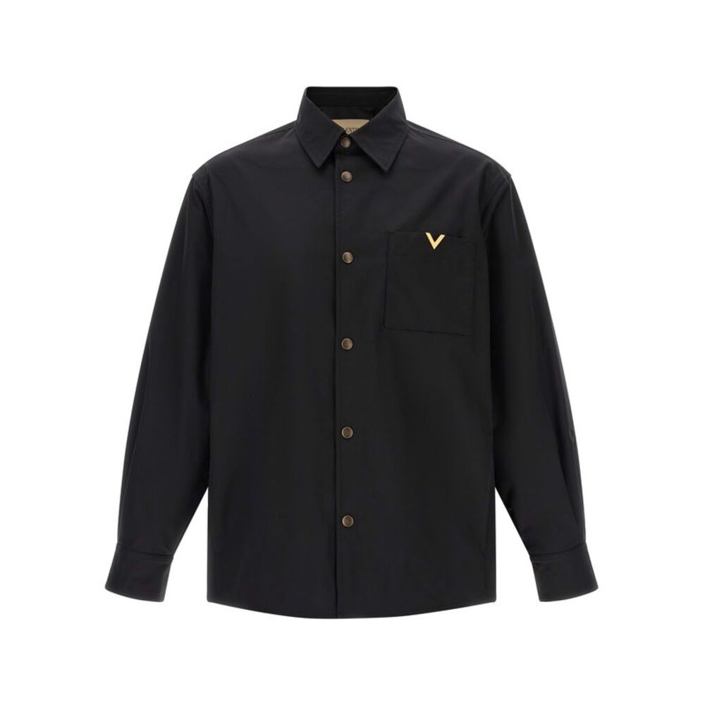 Valentino Garavani Black Polyester Men's Jacket